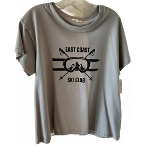 NEW LEALLO women's ski club shirt in grey